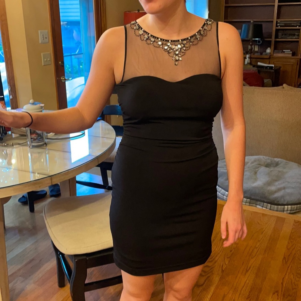Black Adrianna Papell Size Small Dress